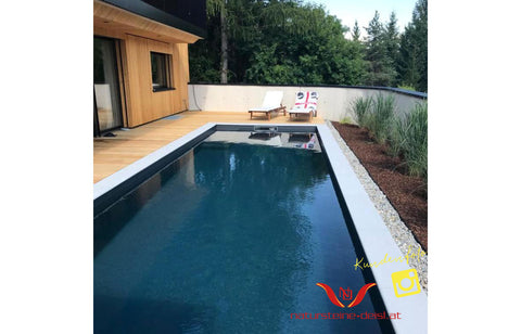 SCHREMSER GRANIT GRAU aus Österreich POOL-BECKENRAND-STEIN