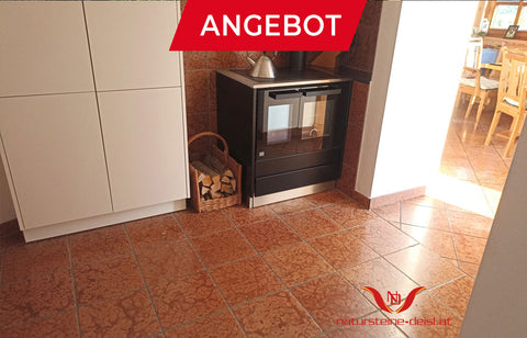 KALKSTEIN VERONA ROT ANTIKMARMOR FLIESE