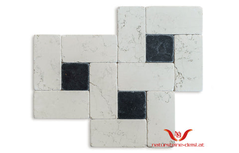 MARMOR NERO MARQUINA ANTIKMARMOR FLIESE