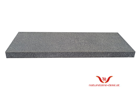 FEINSTEIN STEINOPTIK GRANIT DARK GREY mit WINKEL POOL-BECKENRAND-STEIN