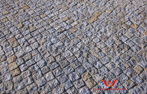 HARTBERGER GRANIT GRAU-BRAUN / ROST PFLASTERSTEIN aus Österreich