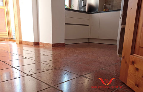 KALKSTEIN VERONA ROT ANTIKMARMOR FLIESE