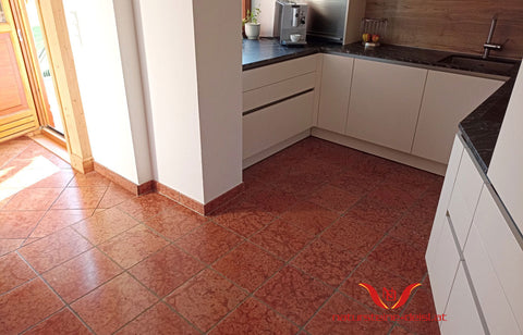 KALKSTEIN VERONA ROT ANTIKMARMOR FLIESE