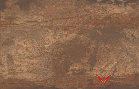 HANDMUSTER ZU FEINSTEIN STAHLOPTIK CORTEN BODENPLATTE