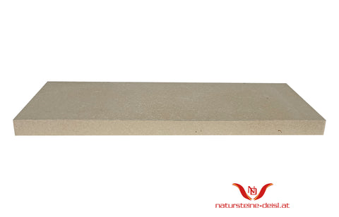 FEINSTEIN STEINOPTIK KALKSTEIN SOLNHOFENER mit WINKEL POOL-BECKENRAND-STEIN