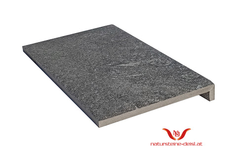FEINSTEIN STEINOPTIK GNEIS ONSERNONE mit WINKEL POOL-BECKENRAND-STEIN