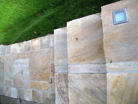 verkauftt - BRASILIANISCHER QUARZIT ( ANDENQUARZIT, RIO GELB,... ) BODENPLATTE 60 x 60 cm & 50 x 50 cm - noch ca. 10 m² lagernd