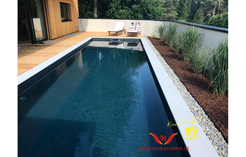 SCHREMSER GRANIT GRAU aus Österreich POOL-BECKENRAND-STEIN