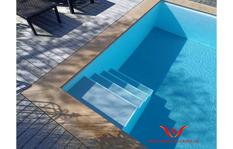 TRAVERTIN BRAUN / NOCE PREMIUM POOL-BECKENRAND-STEIN