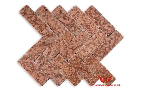 KALKSTEIN VERONA ROT ANTIKMARMOR FLIESE