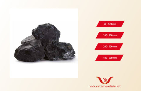 MARMOR NERO EBANO ZIERSPLITT