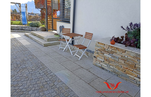 GRANIT GELB-GRAU PFLASTERSTEIN aus Europa