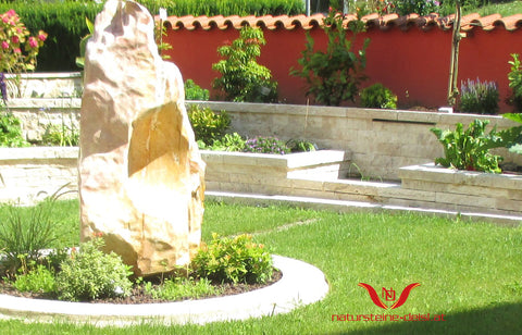 TRAVERTIN BEIGE AMALFI MAUERSTEIN