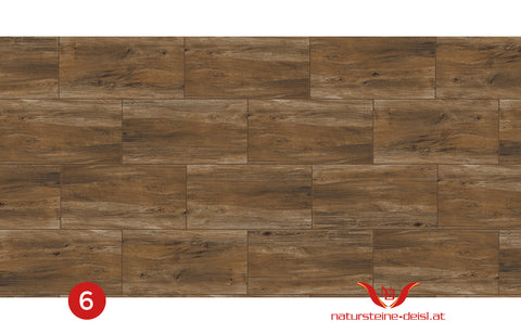 TERRASSENPLATTE IN HOLZOPTIK - 6 unterschiedliche Farben im Format 80 / 40 / 2 cm