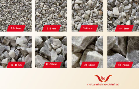 MARMOR ICE BLUE / KRISTALL BLAU ZIERSPLITT