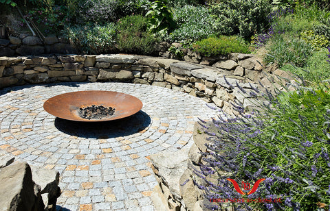 HARTBERGER GRANIT GRAU-BRAUN / ROST PFLASTERSTEIN aus Österreich