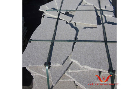 HARTBERGER GRANIT GRAU und SCHREMSER PLATTE POLYGONAL