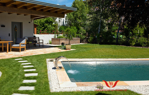 QUARZIT RIO GELB-WEISS POOL-BECKENRAND-STEIN