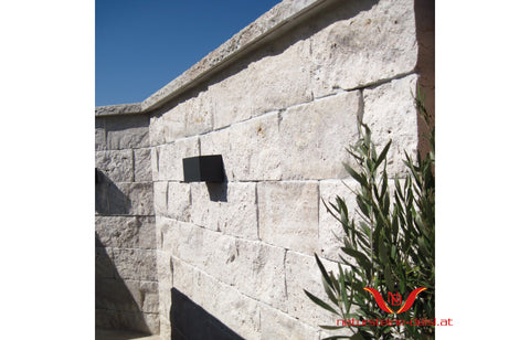 TRAVERTIN BEIGE AMALFI MAUERSTEIN