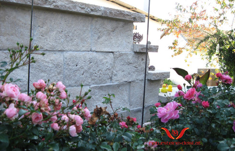 TRAVERTIN BEIGE AMALFI MAUERSTEIN