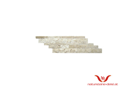 TRAVERTIN BEIGE WANDPANEEL mit spaltrauer Oberfläche