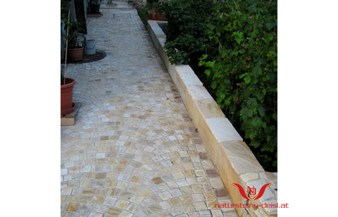 QUARZIT GELB / BUNT CIOTTOLI