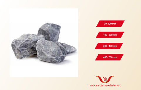 MARMOR ICE BLUE / KRISTALL BLAU ZIERSPLITT