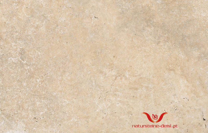 Feinsteinzeug Travertin Beige Vanilla Terrassenplatten