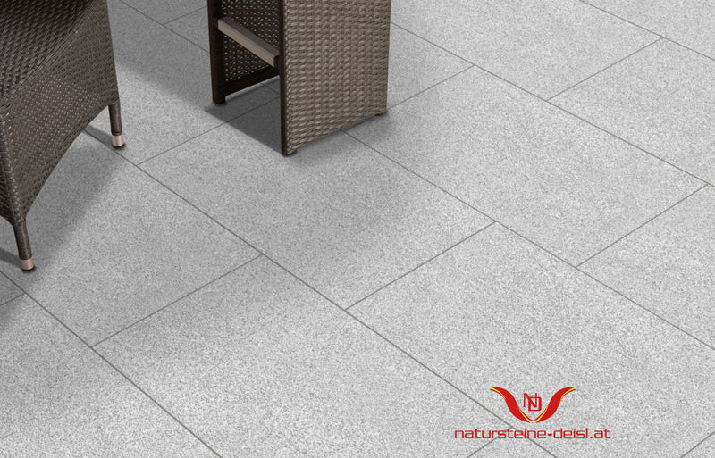 Feinsteinzeug Granit Padang Light Terrassenplatten