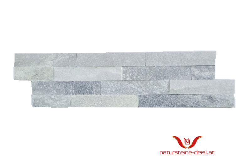 Quarzit Cloud Grey Wandpaneel