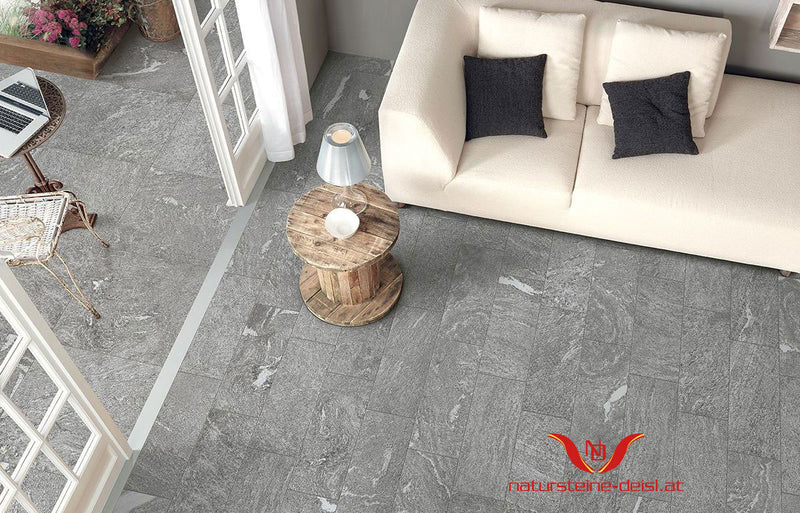 Feinsteinzeug Gneis Onsernone Terrassenplatten