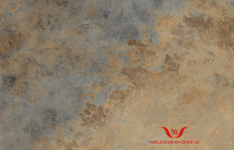 Feinsteinzeug Schiefer Multicolor Terrassenplatten