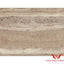 HANDMUSTER ZU FEINSTEINFLIESE STEINOPTIK TRAVERTINO ROMANO MARRONE