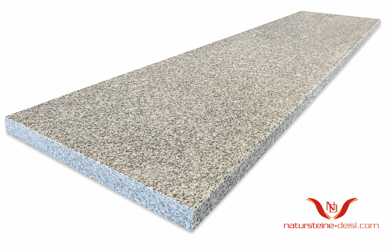 Granit Diamond Grey Tritt- und Setzstufe