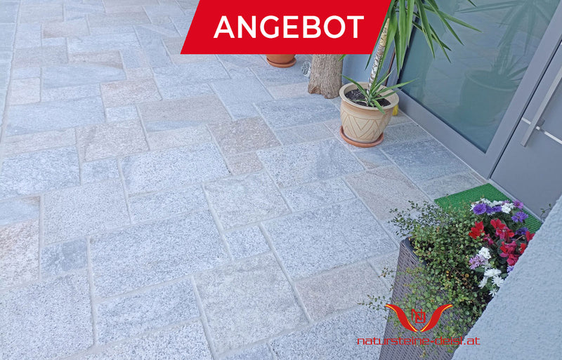 Granit Histora Pur Antik Terrassenplatten