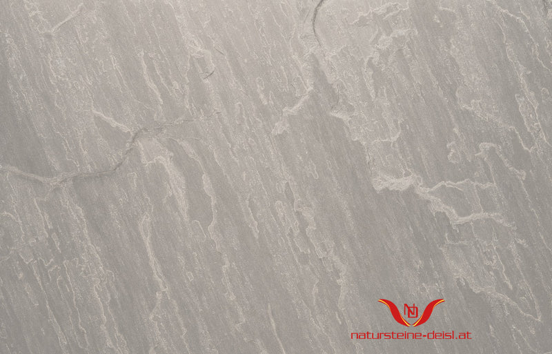 Feinsteinzeug Sandstein Kandla Grey Terrassenplatten