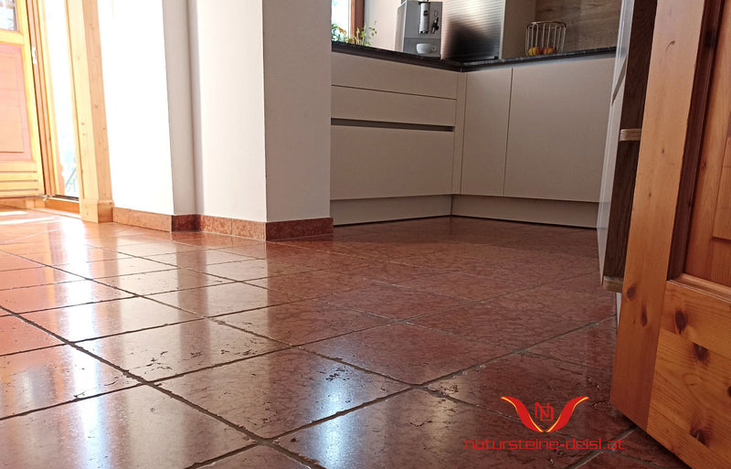 Kalkstein Verona Rot Antikmarmor Fliese