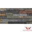 HANDMUSTER ZU FEINSTEIN STEINOPTIK SCHIEFER MULTICOLOR WANDPANEEL