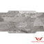 HANDMUSTER ZU FEINSTEIN STEINOPTIK QUARZIT GRAU WANDPANEEL (Trockenmaueroptik)