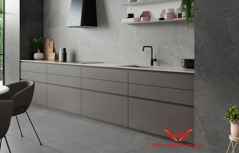Feinsteinzeug Marmor Venice Grey Fliesen
