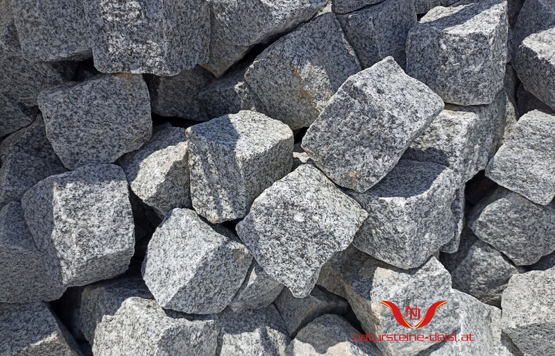 Hartberger Granit Grau Pflastersteine