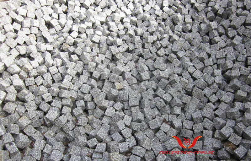 Hartberger Granit Grau Pflastersteine