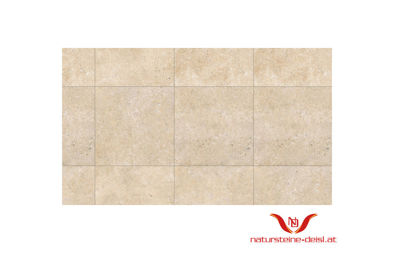 Feinsteinzeug Travertin Beige Vanilla Fliesen