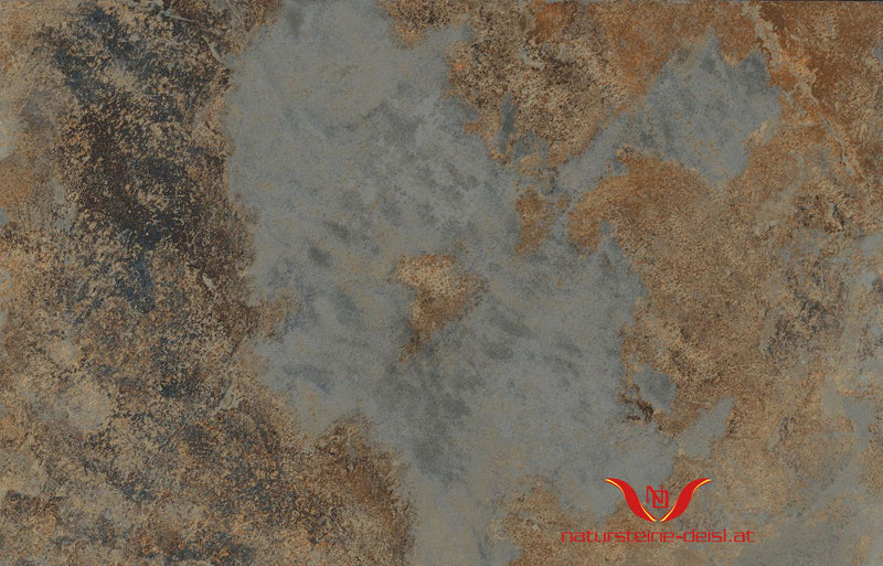 Feinsteinzeug Schiefer Multicolor Terrassenplatten