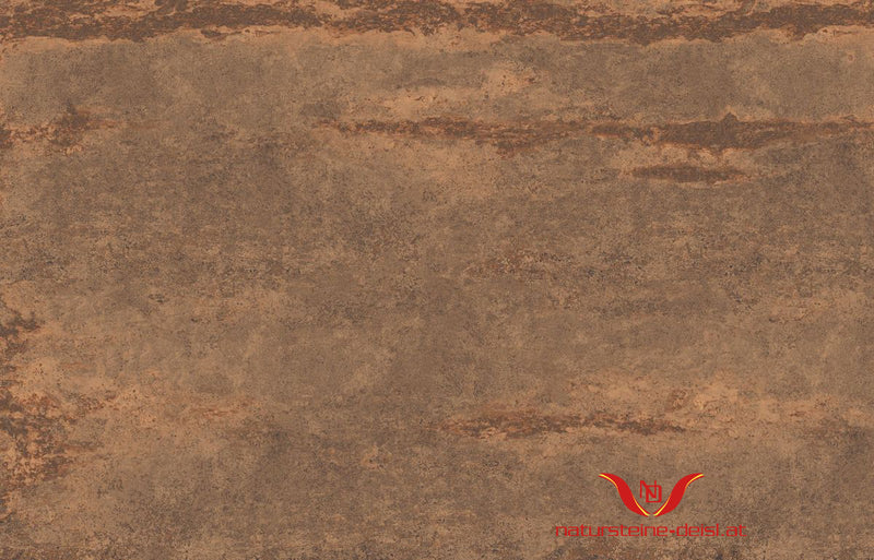 Feinsteinzeug Stahloptik Corten Terrassenplatten