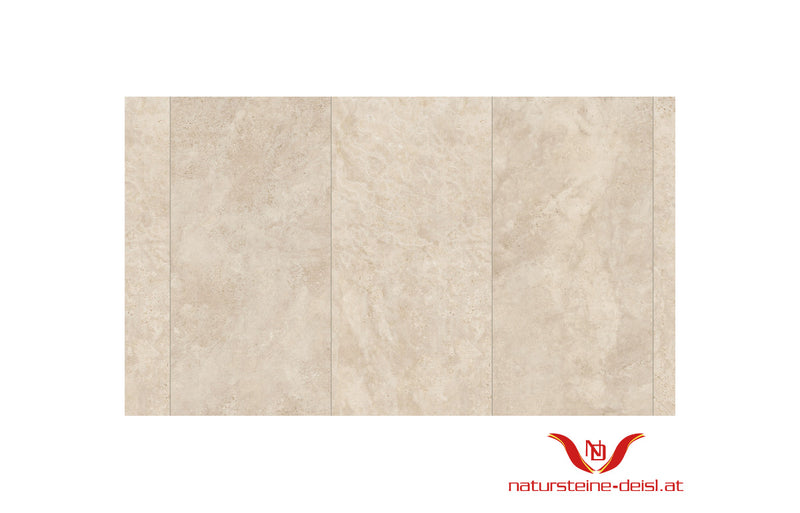 Feinsteinzeug Travertin Classic Light Ivory Fliesen