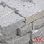 HARTBERGER GRANIT GRAU LEISTENSTEIN / BORDSTEIN gespalten - Granit aus Österreich