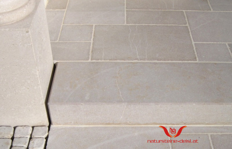 Kalkstein Laguna Crema Blockstufe