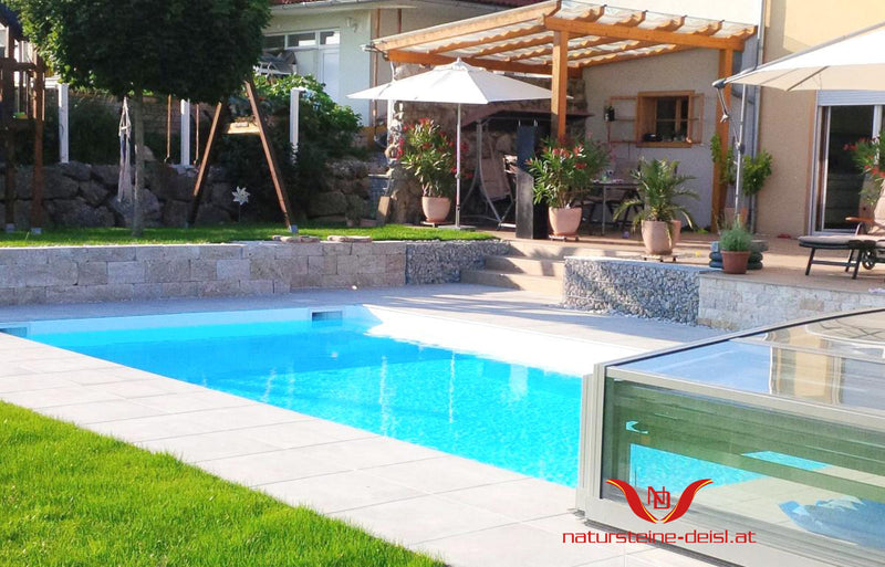 Travertin Beige Mauerstein