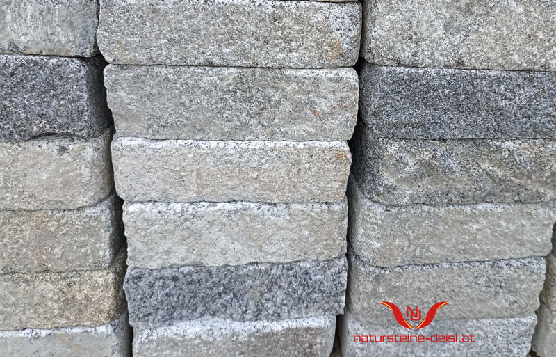 Historische Altwien Granit Grau-Bunt Pflasterplatten